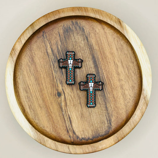 Western Cross Focal Bead