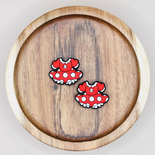 Polka Dot Dress Focal Bead