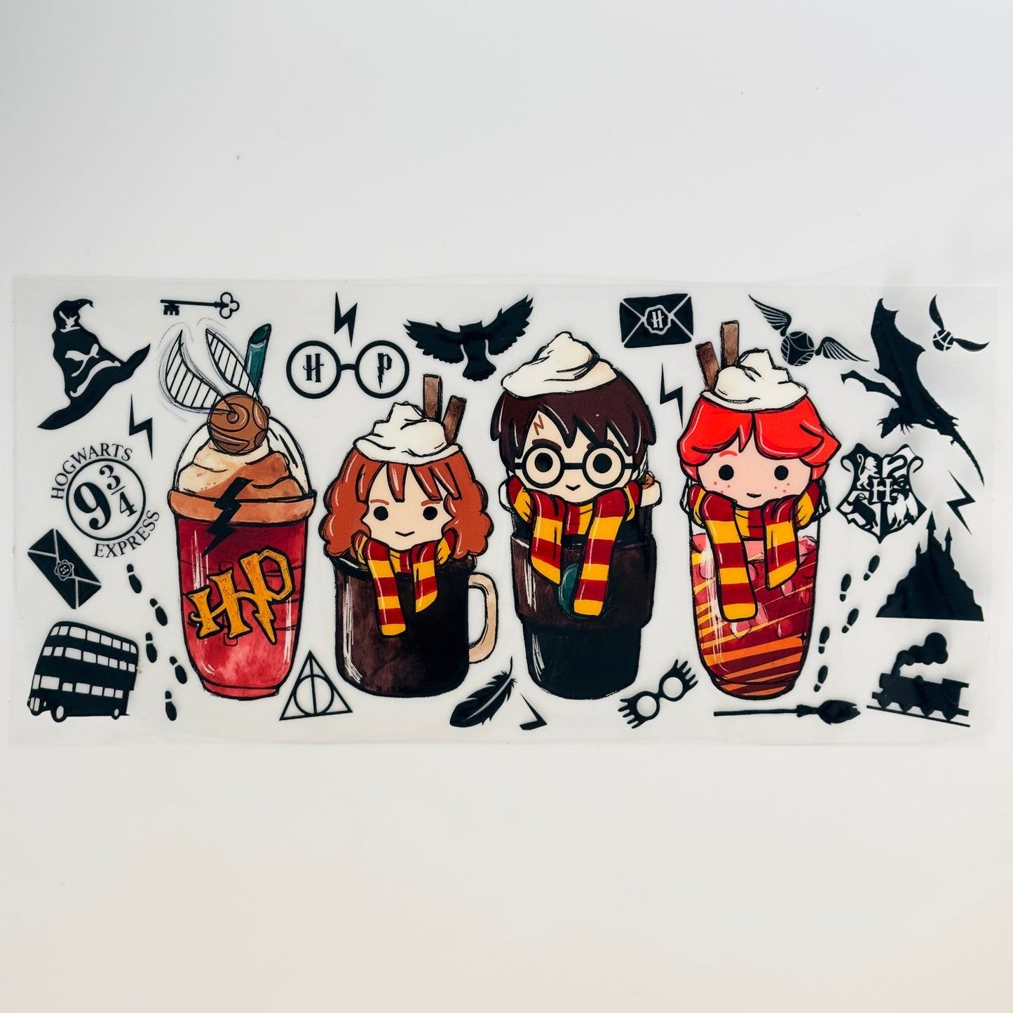 16oz Wizarding Friends Cup Wrap