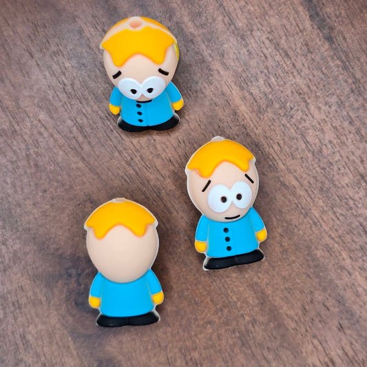 3D Boy Character Focal Bead