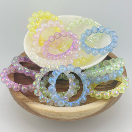 Colorful Acrylic 38mm Rings