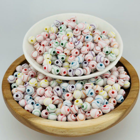 8mm Colorful Acrylic Sports Balls
