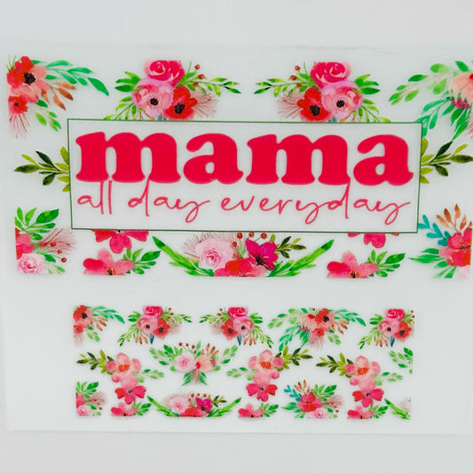 Floral Mama All Day Mini Tumbler Wrap