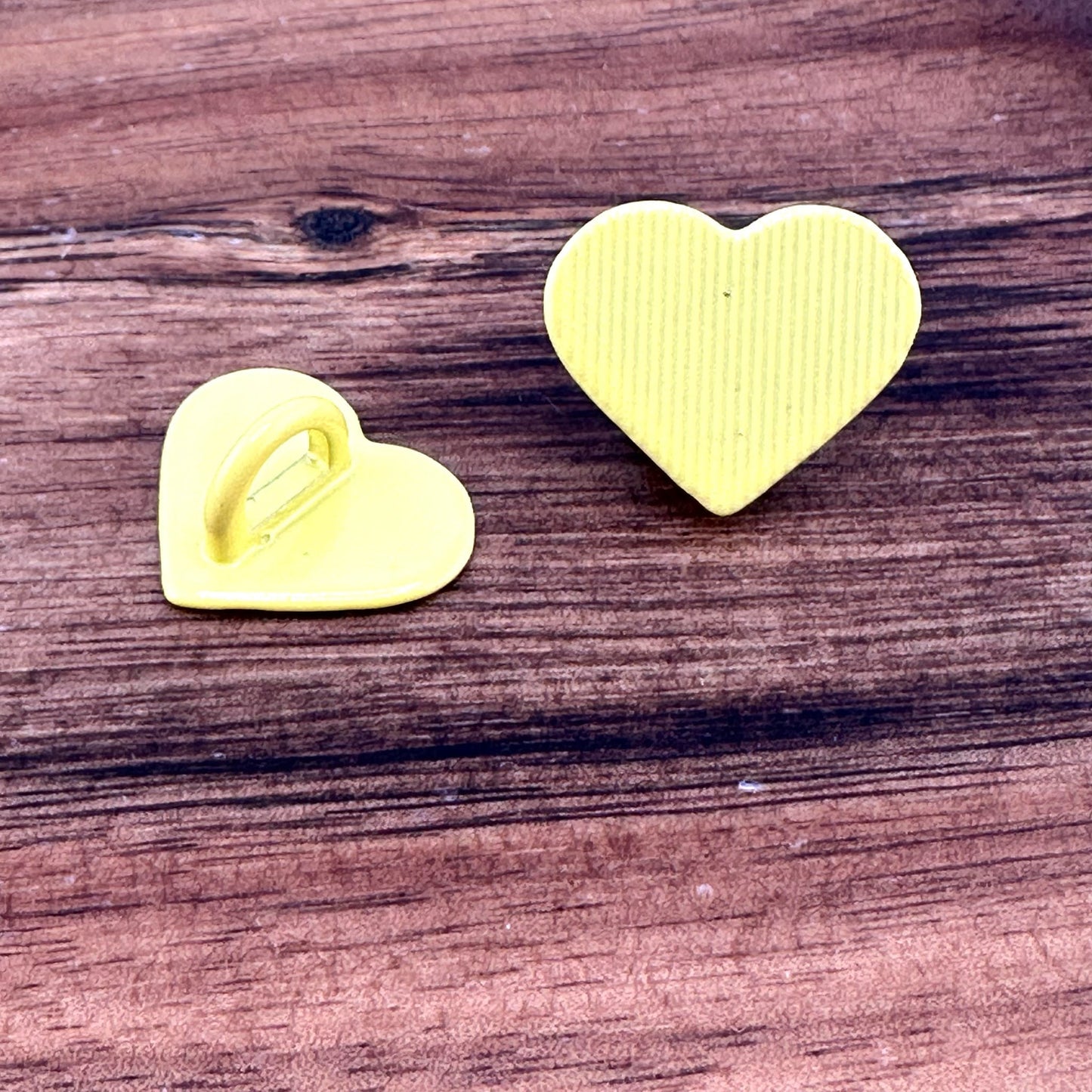 Metal Heart Tether Charms