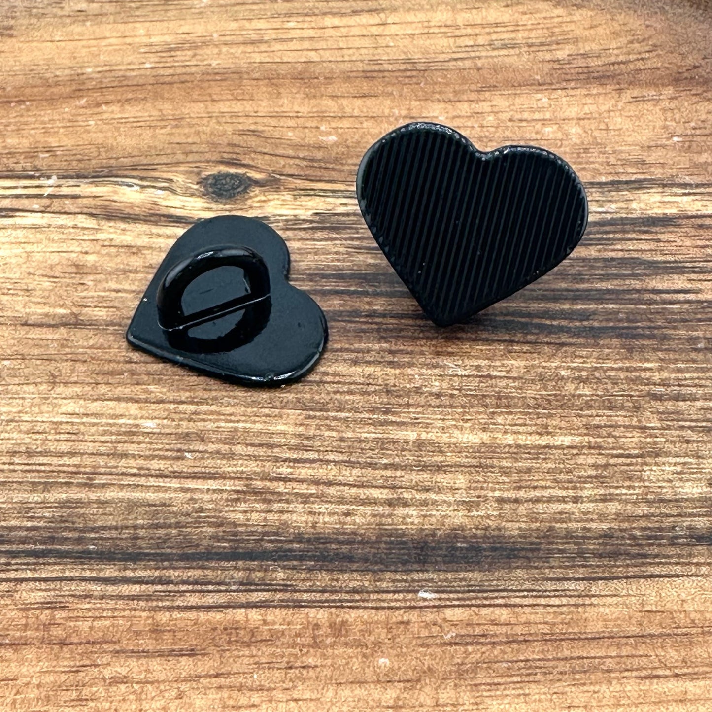 Metal Heart Tether Charms