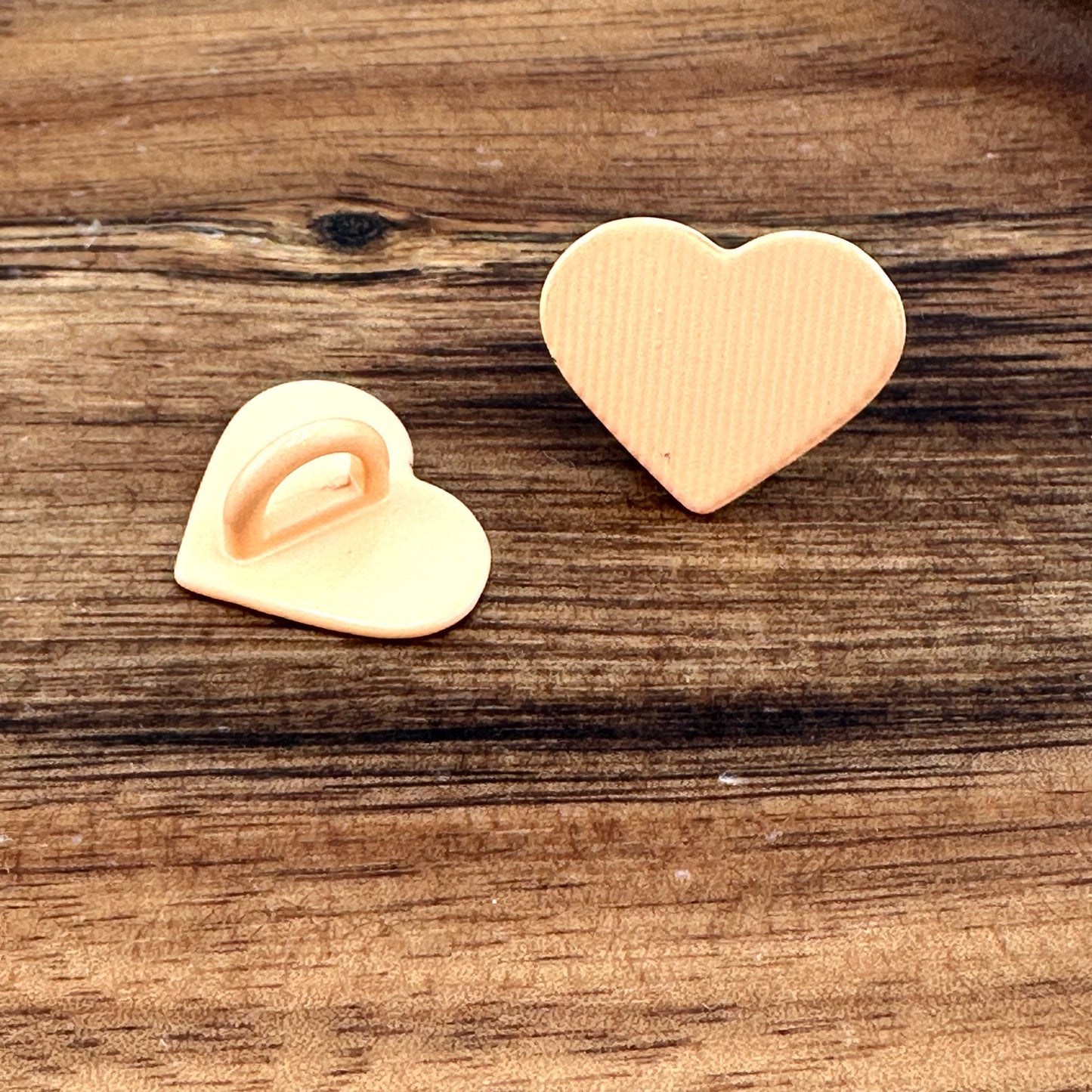 Metal Heart Tether Charms