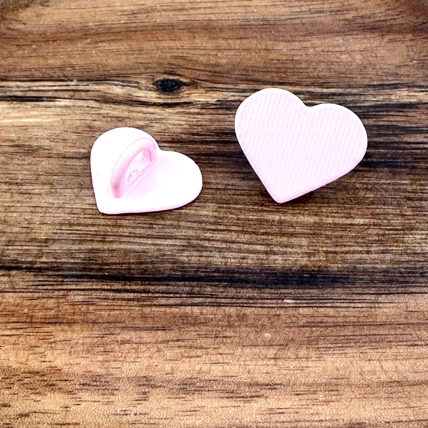 Metal Heart Tether Charms