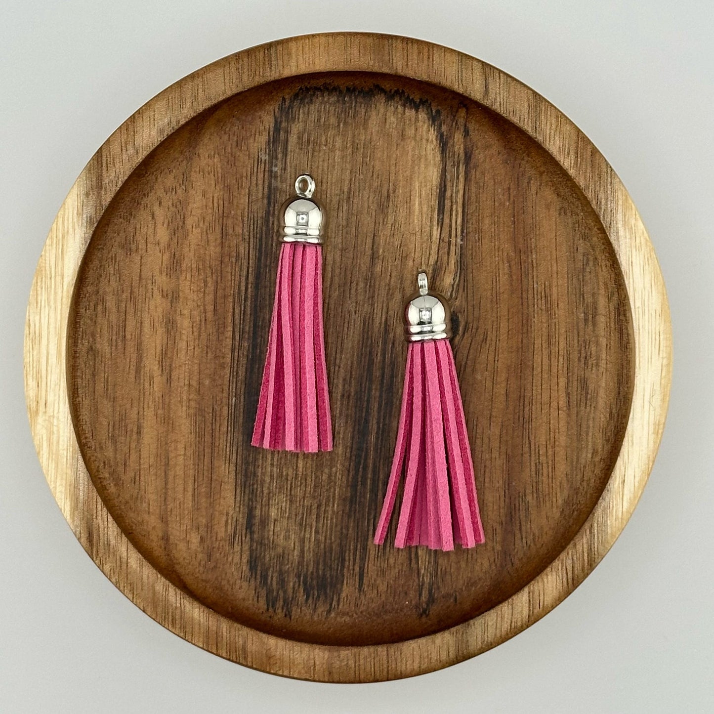 2" Faux Leather Tassel