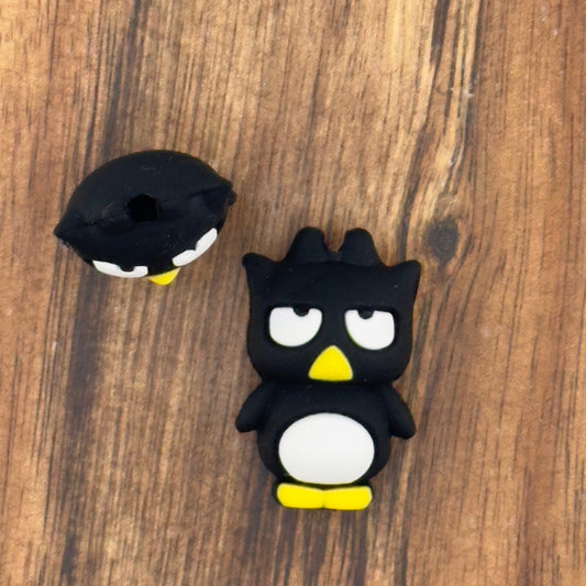 3D Kawaii Penguin Focal Bead