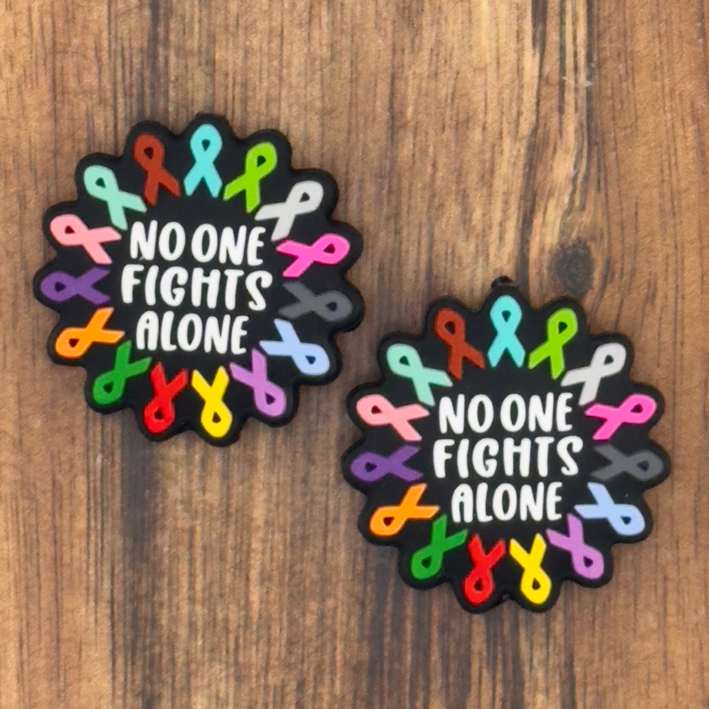 No One Fights Alone Focal Bead