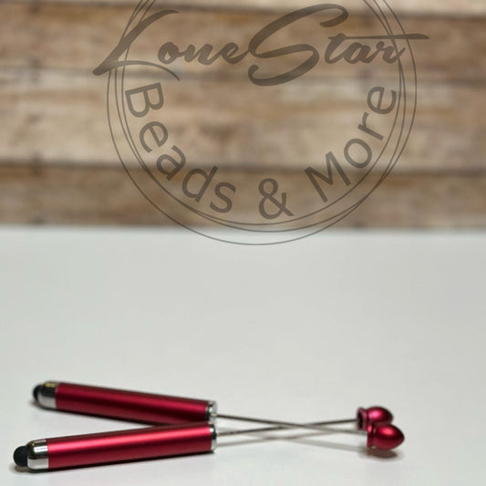 Red Beadable Stylus