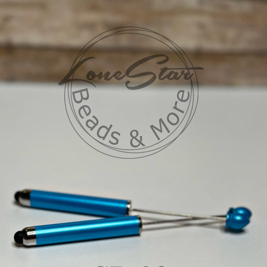 Light Blue Beadable Stylus