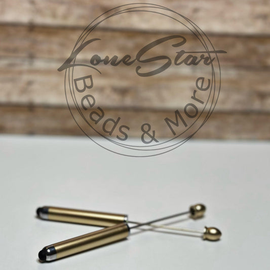 Gold Beadable Stylus