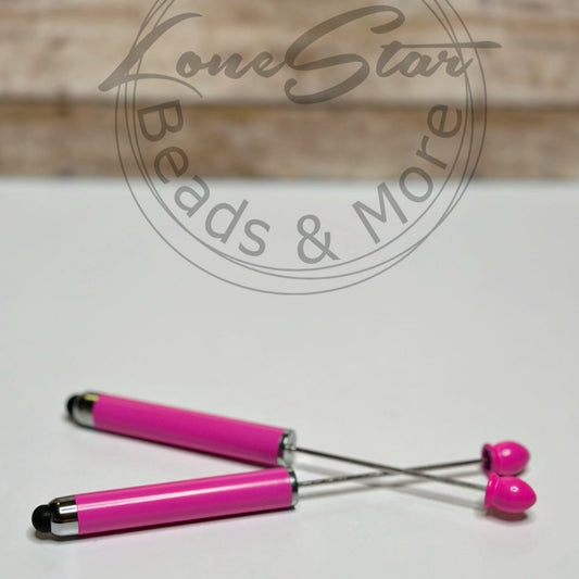 Hot Pink Beadable Stylus