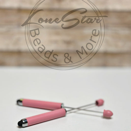 Light Pink Beadable Stylus