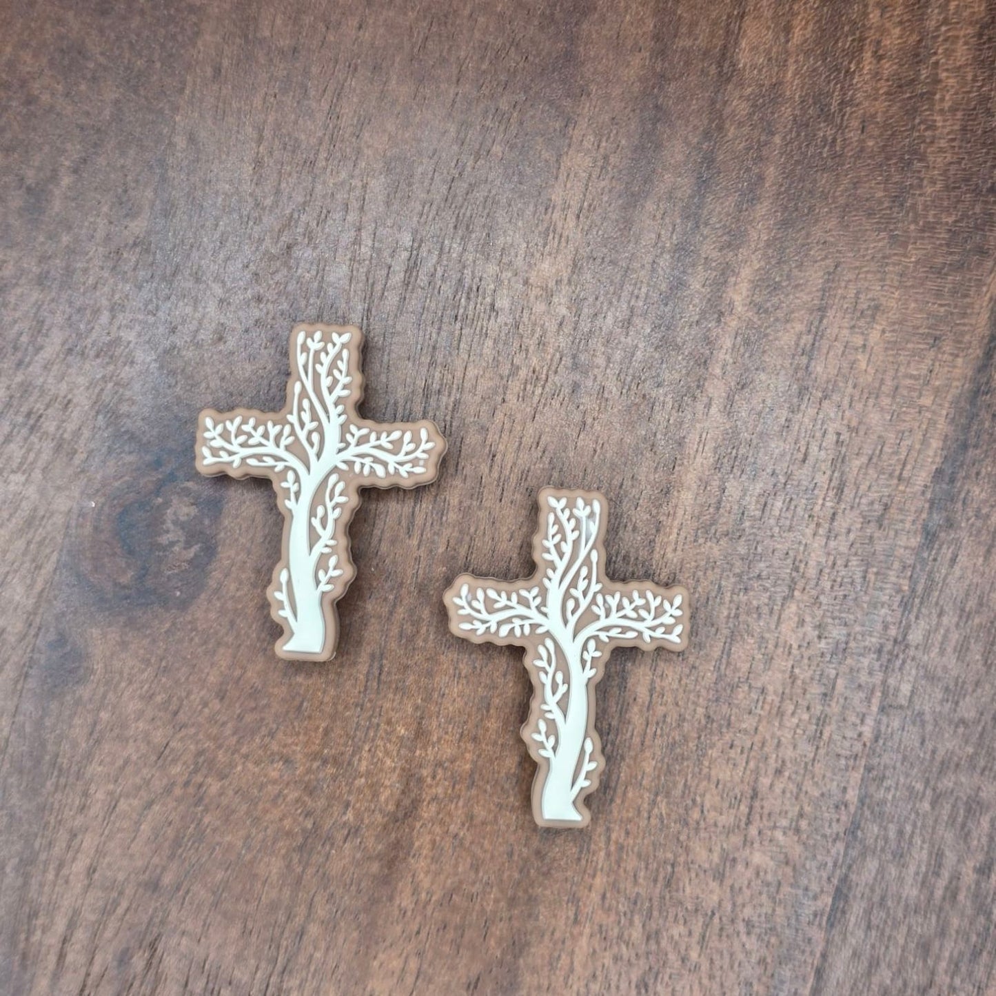 Tree Cross Focal Bead