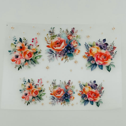 Floral Mini Tumbler Wrap