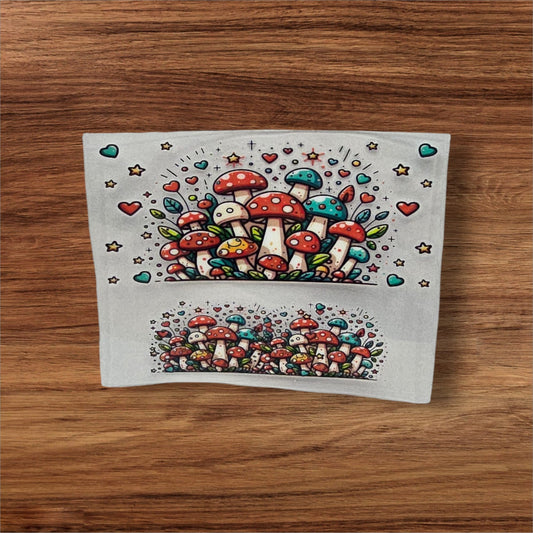 Cute Mushroom Mini Tumbler Wrap