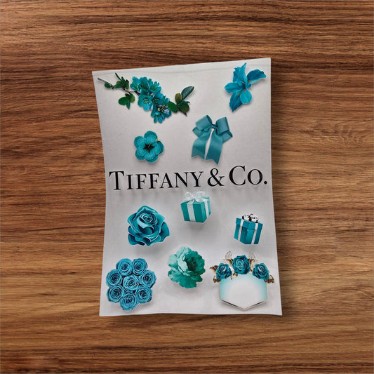 Blue and Boujee A5 Notebook Wrap