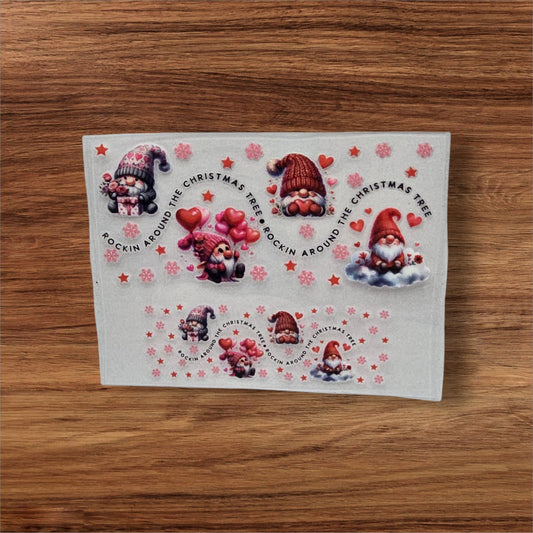 Christmas Gnome Mini Tumbler Wrap