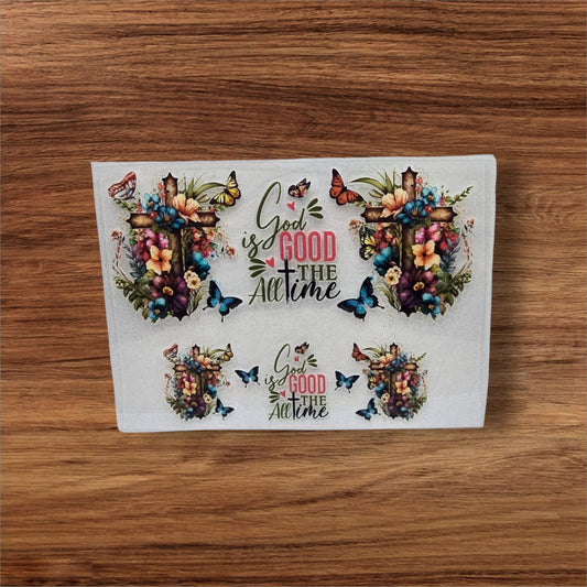 God Is Good Mini Tumbler Wrap