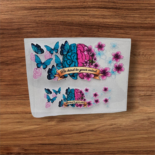 Be Kind To Your Mind Mini Tumbler Wrap