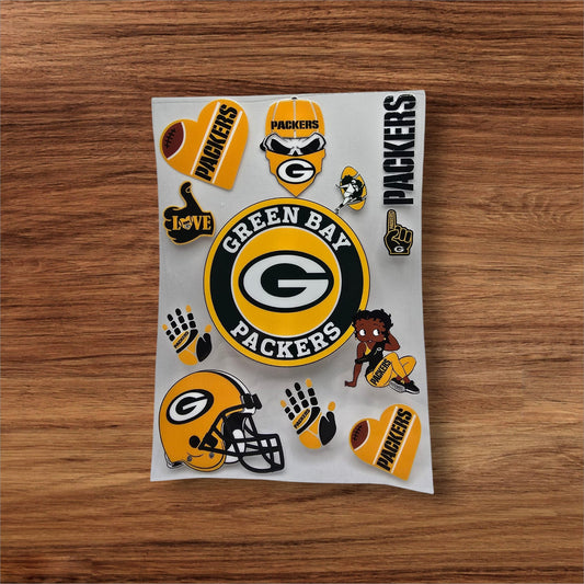 Gold Football Team A5 Notebook Wrap