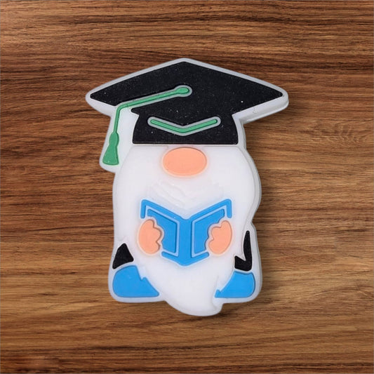 Blue Graduation Gnome Focal