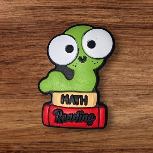 School Book Worm Focal