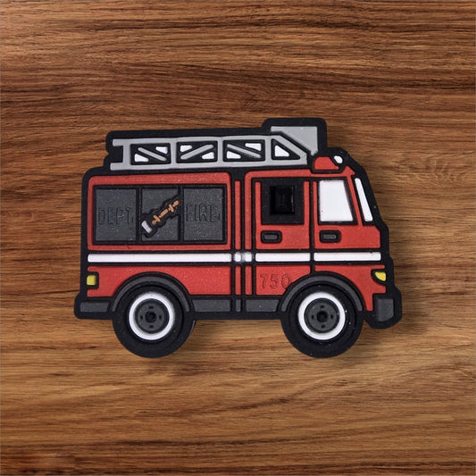 Fire Truck Focal Bead