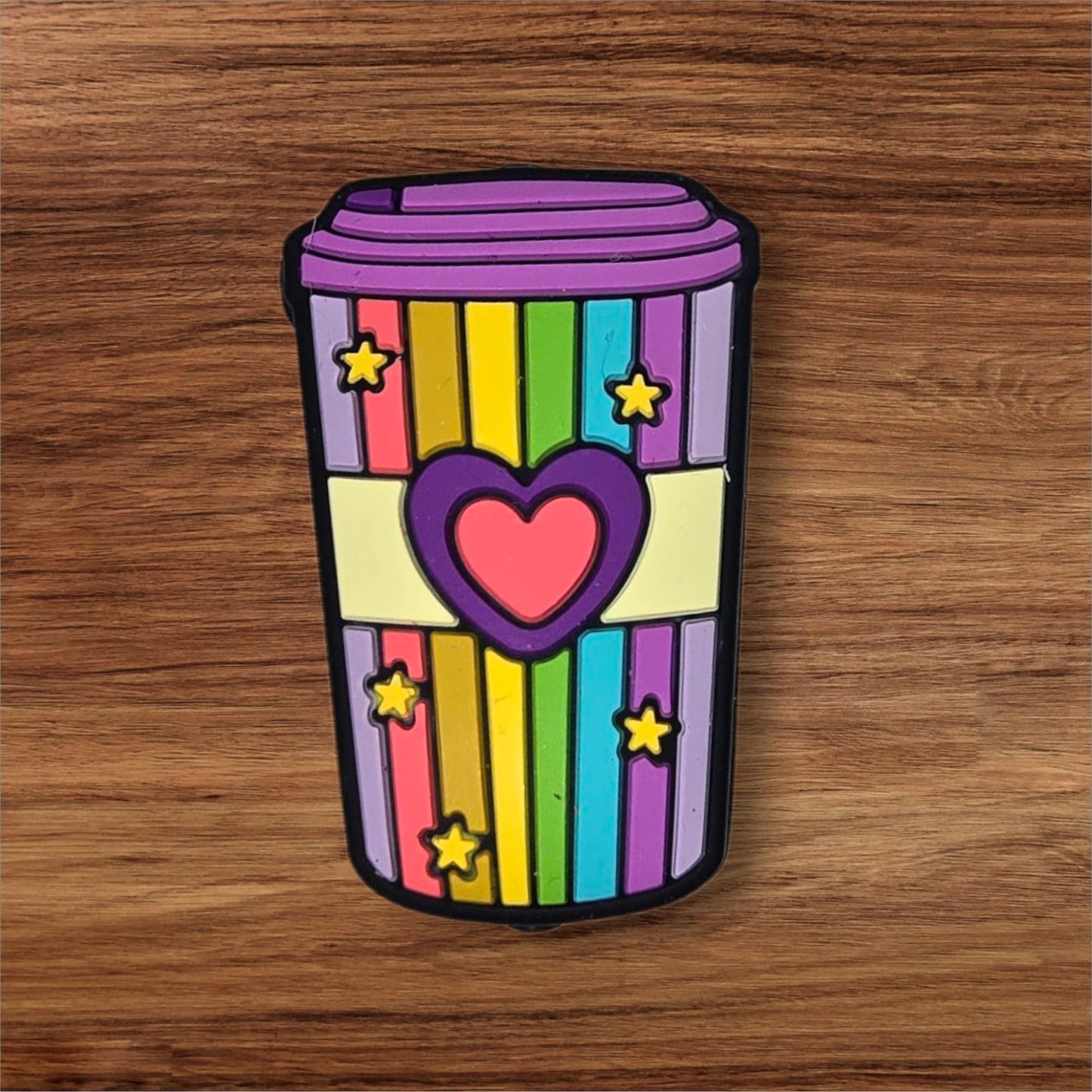 Rainbow Coffee Cup Focal