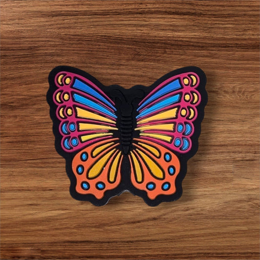 Rainbow Butterfly Focal