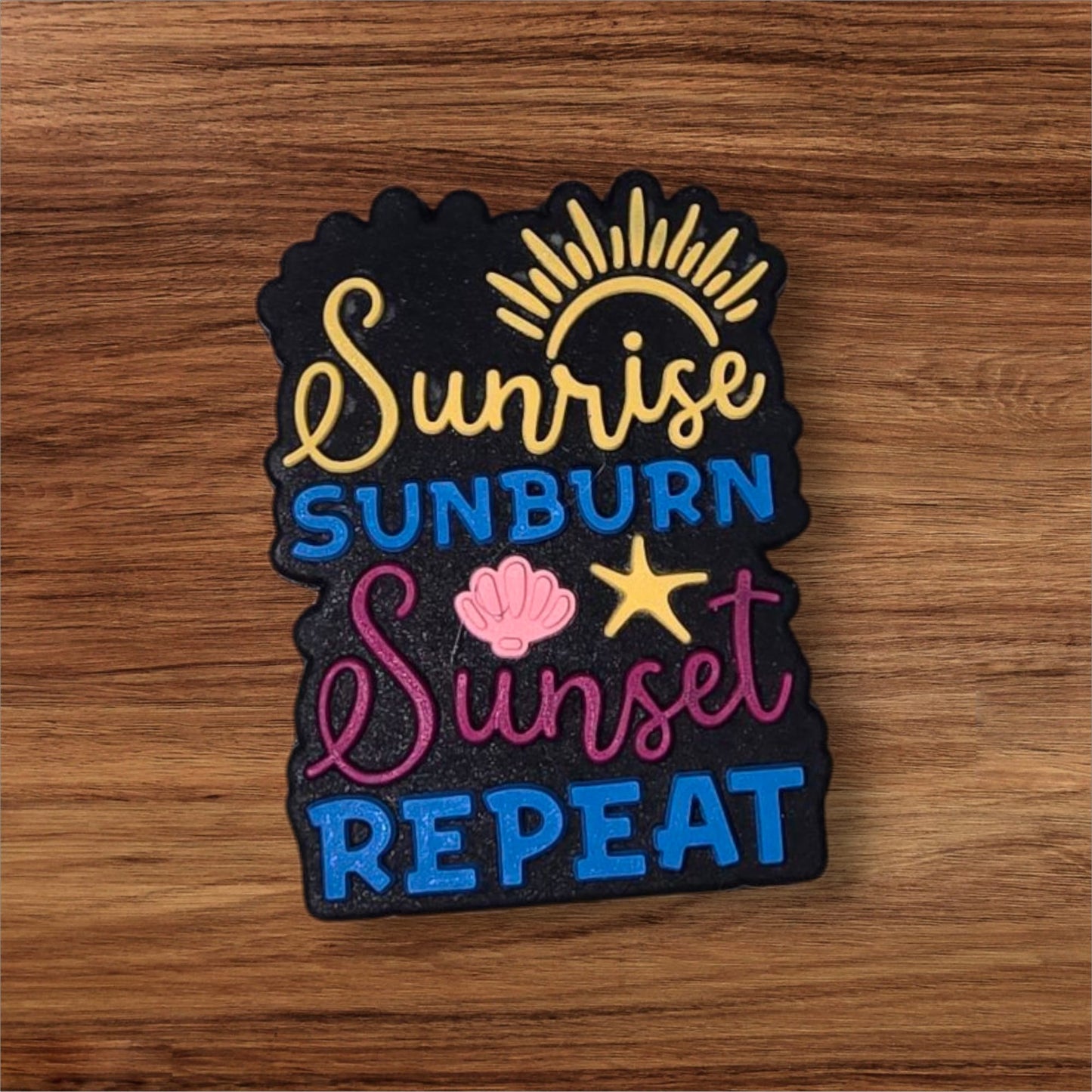 Sunrise, Sunburn, Sunset, Repeat Focal