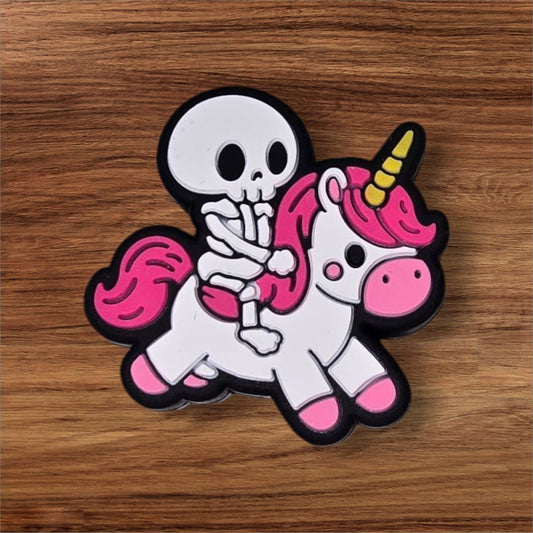 Skeleton and Unicorn Duo Focal