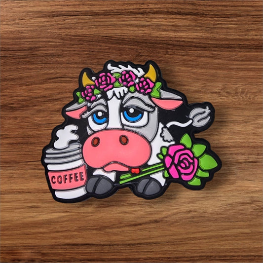 Roses and Coffee Cow Focal