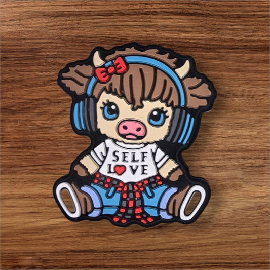 Self Love Highland Cow Focal