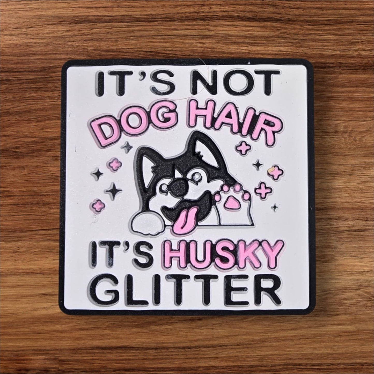 Husky Glitter Focal