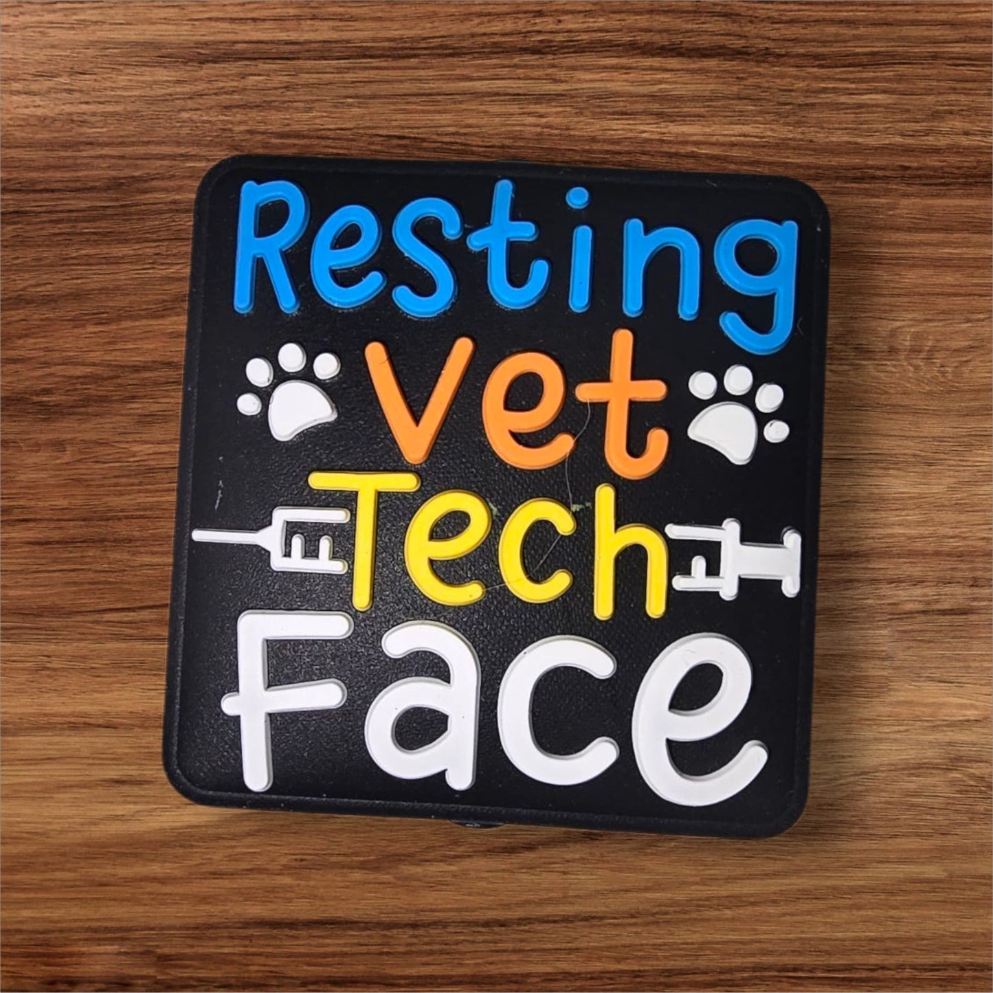 Resting Vet Tech Face Focal