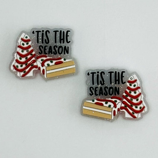 Tis The Season Cake Focal Bead