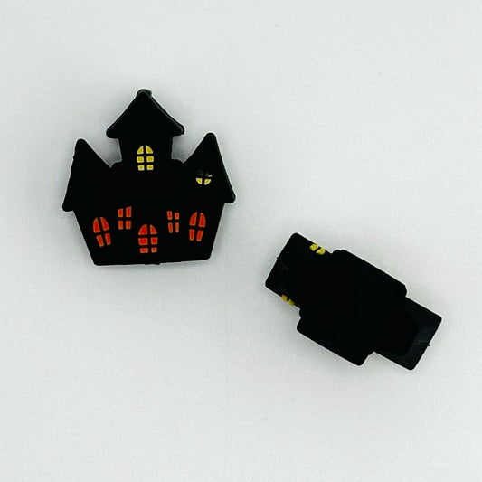 3D Haunted House Focal Bead