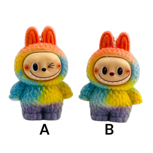 Rainbow Flocked Character