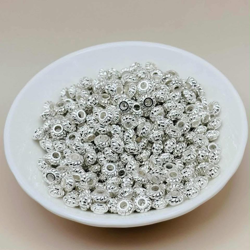 8mm Silver Spacer