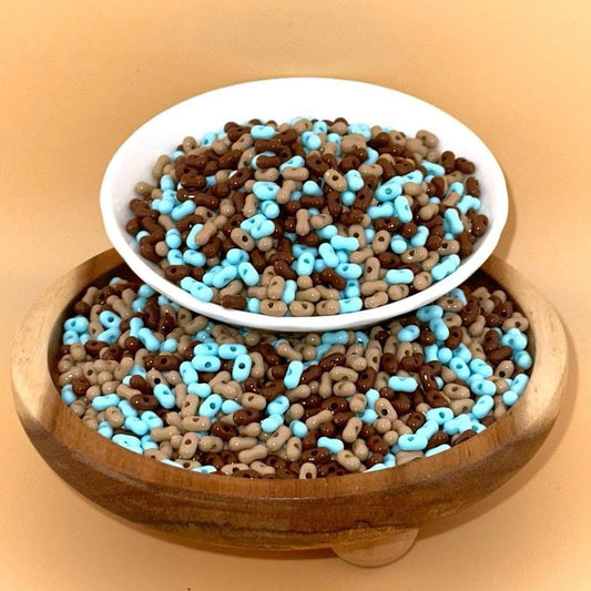 1oz Western Themed Sea Bead Mix