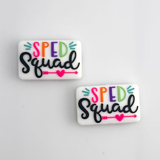 Sped Squad Focal Bead