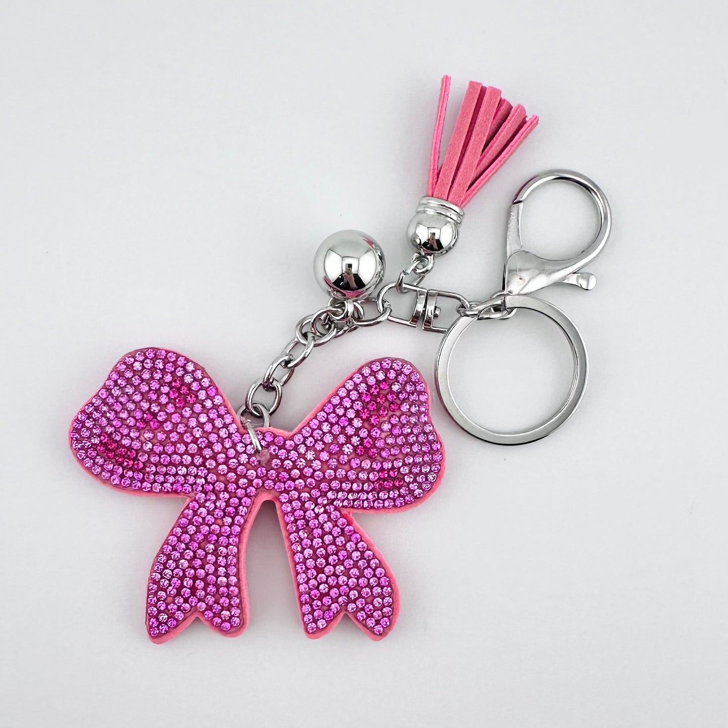 3D Rhinestone Keychains