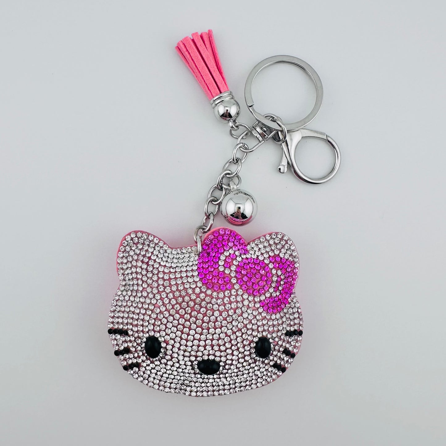 3D Rhinestone Keychains