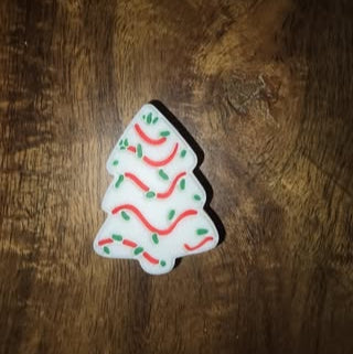 Yummy Christmas Cake Focal