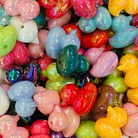 Colorful Acrylic Ducks