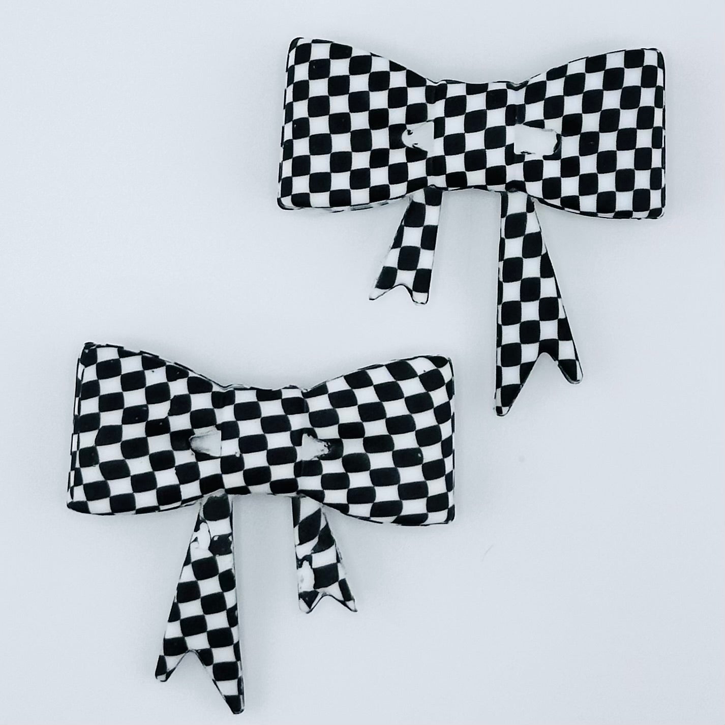 Large Silicone PRINTED Bows