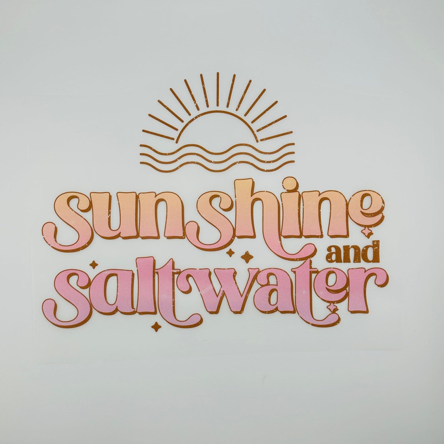 Sunshine and Saltwater DTF Print